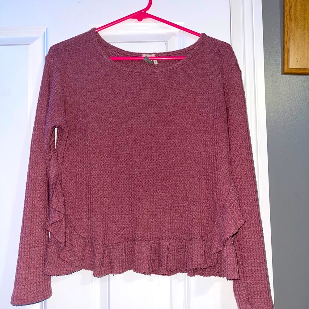 Pink sweater